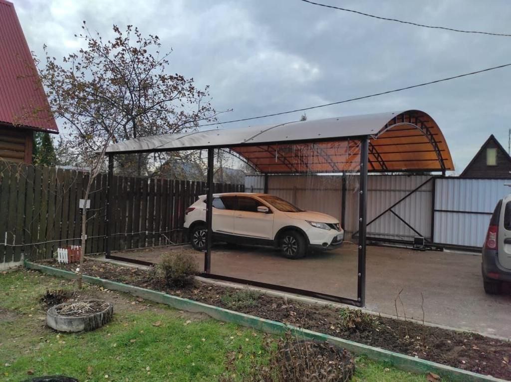 Прозрачные шторы ПВХ для навеса под автомобиль в городе Дятьково